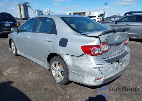 2012 Toyota Corolla S из США, поврежденный, VIN 5YFBU4EE0CP054577